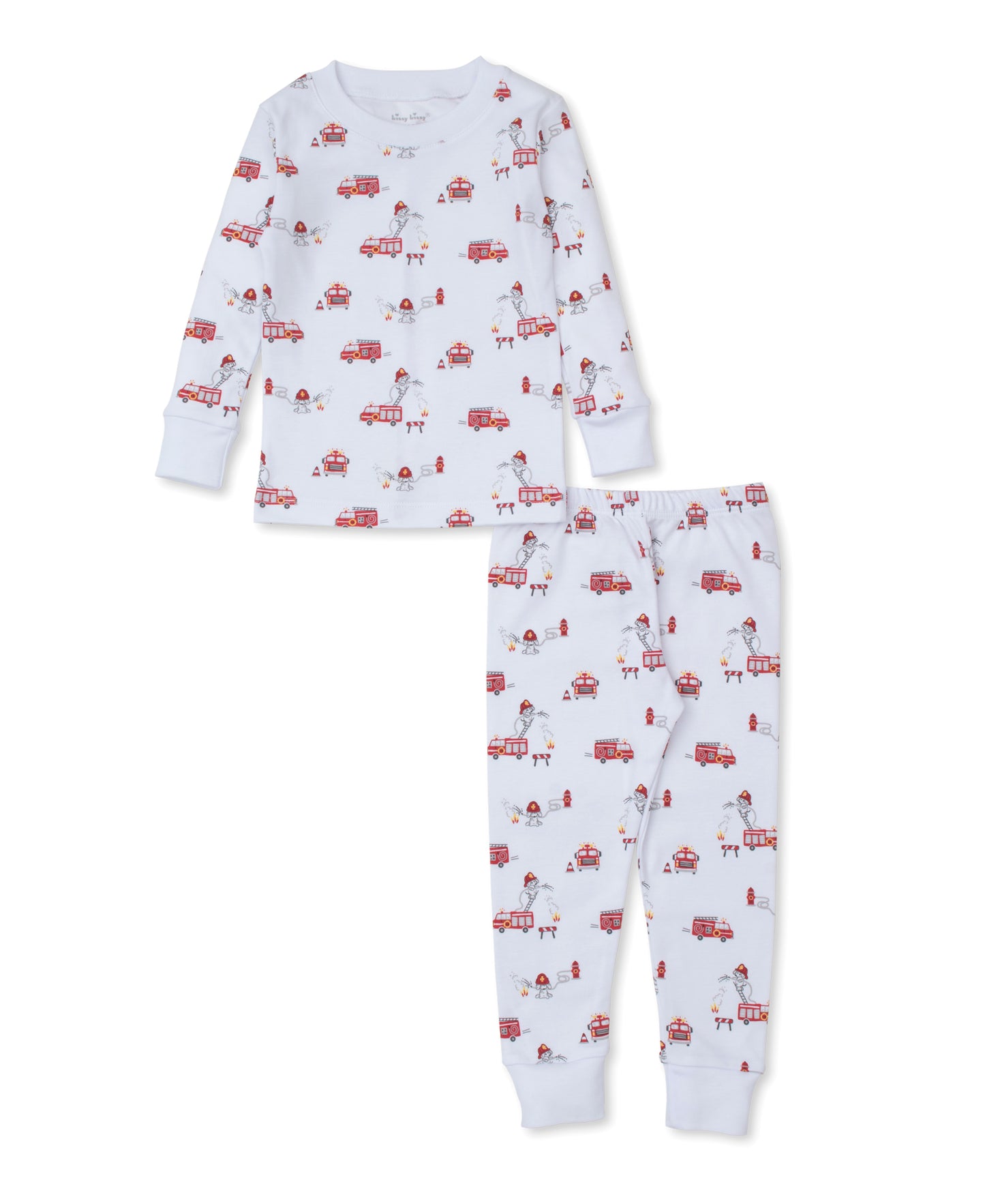 L/S Pajama Set, Firetruck Fun