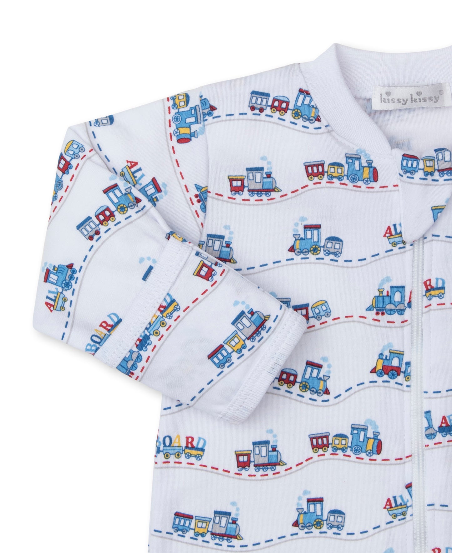 Footie w/Zip, Rambling Railroad