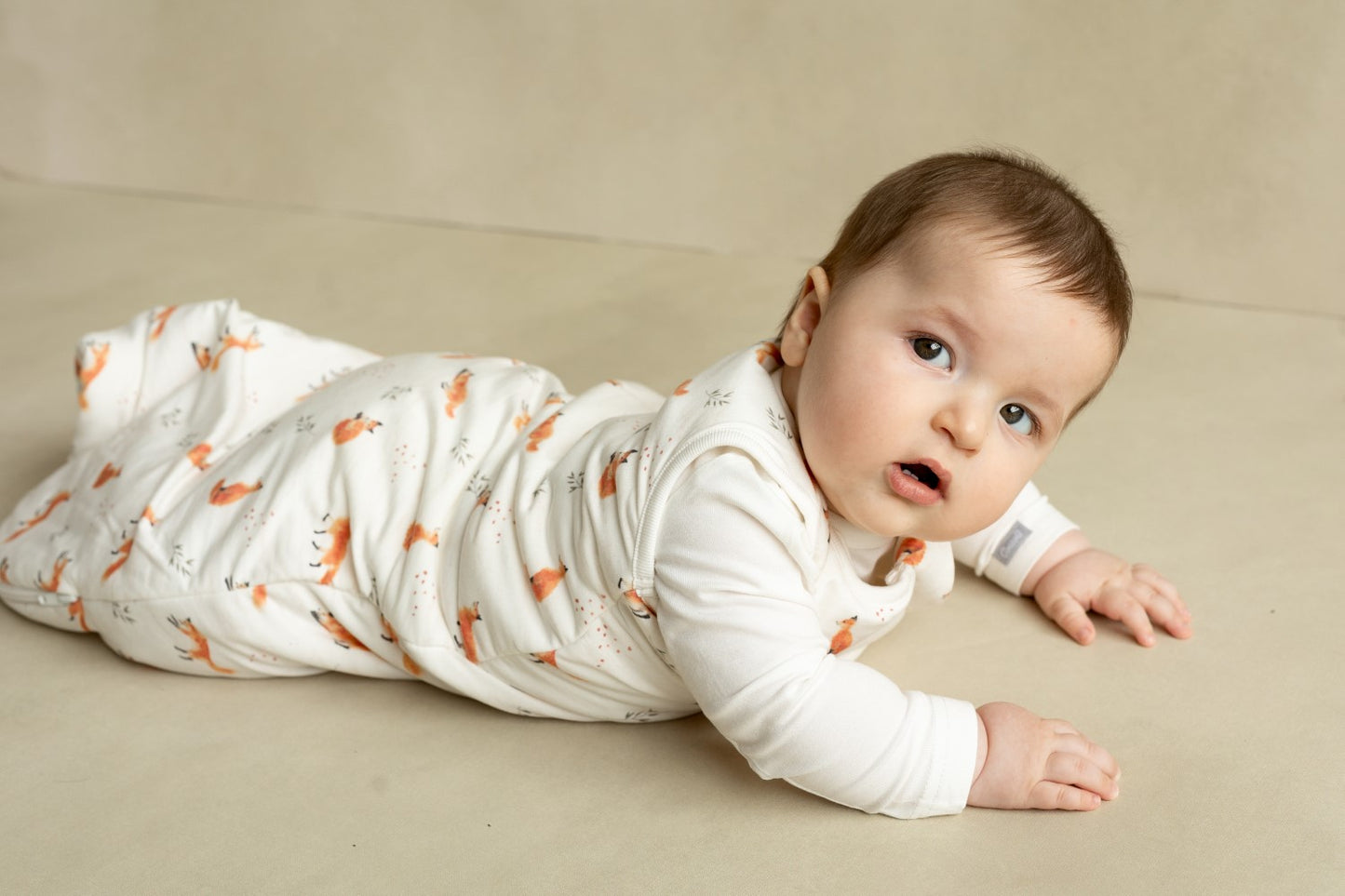 1.5 Togs Sleepsack, Foxes on Cream