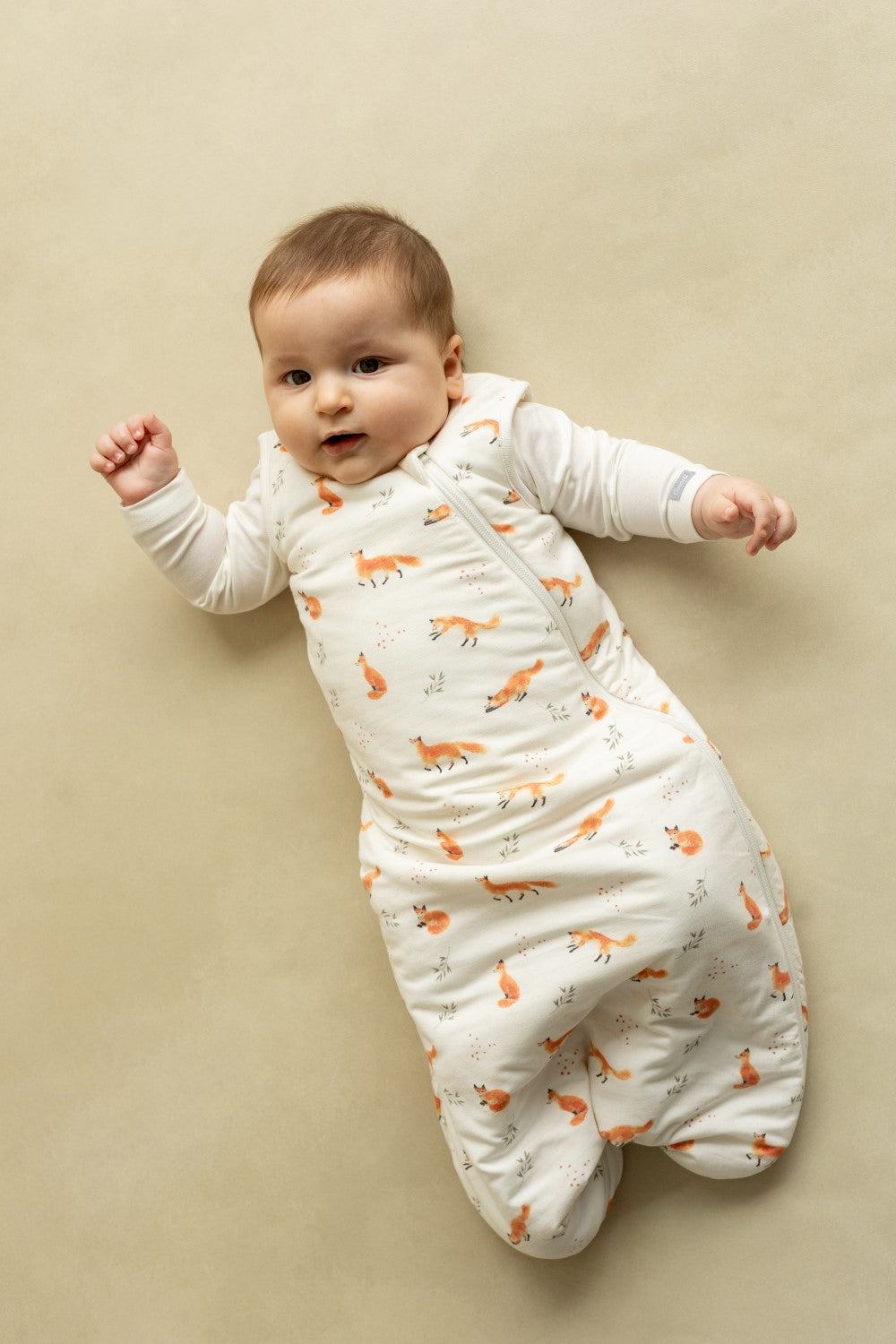 1.5 Togs Sleepsack, Foxes on Cream