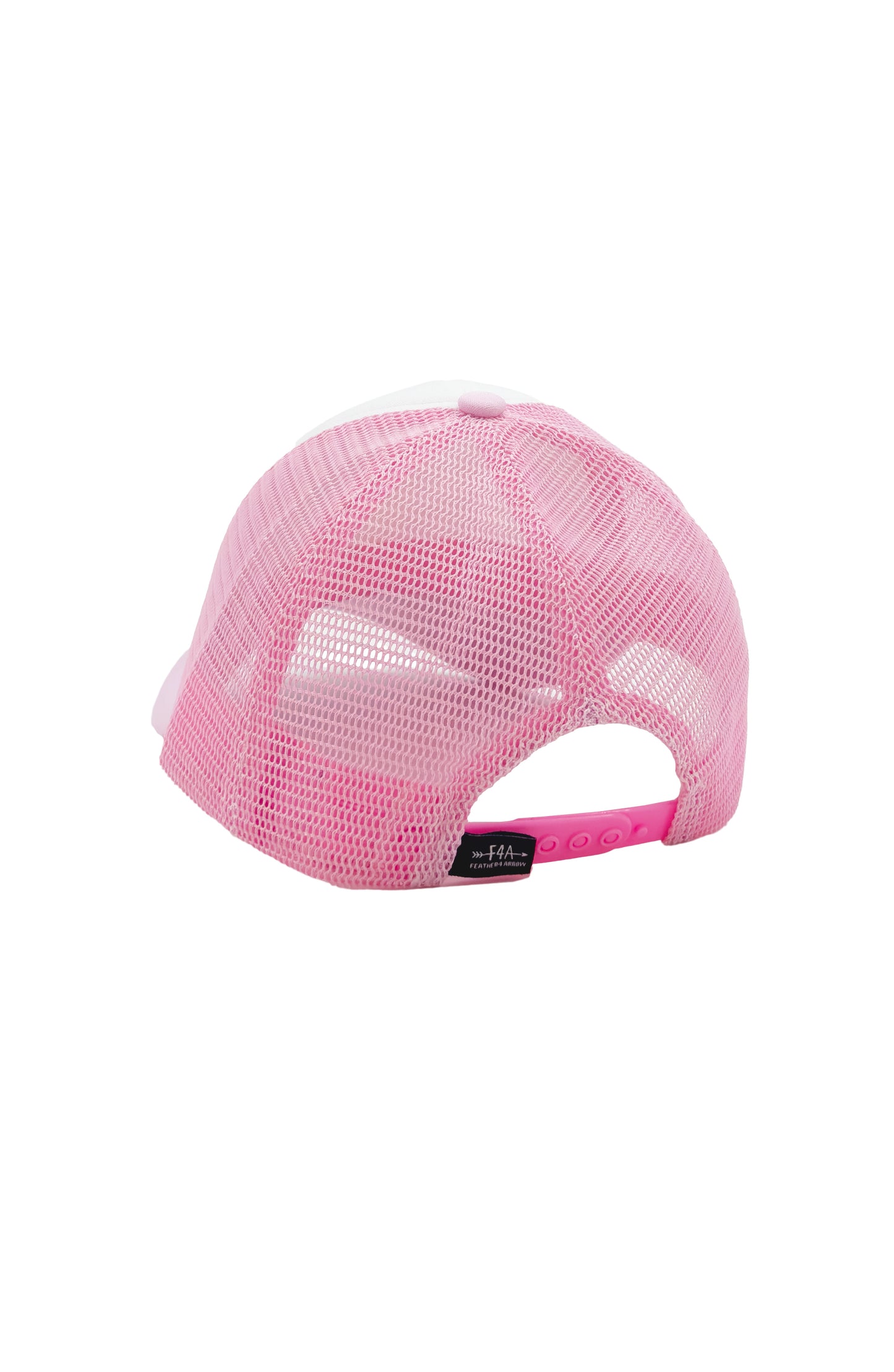 Rainbow Surf Trucker Hat, Fairy Tale Pink