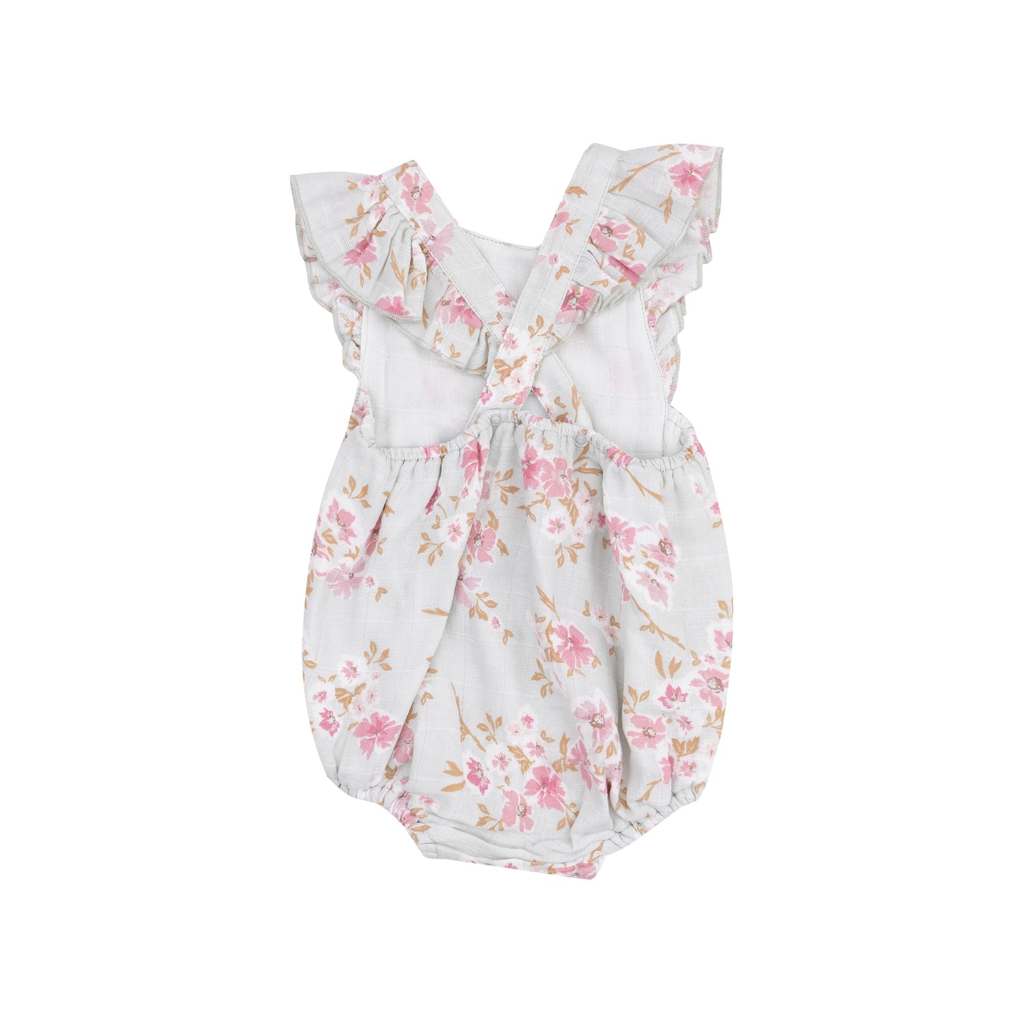 Pink Phlox Floral Sunsuit