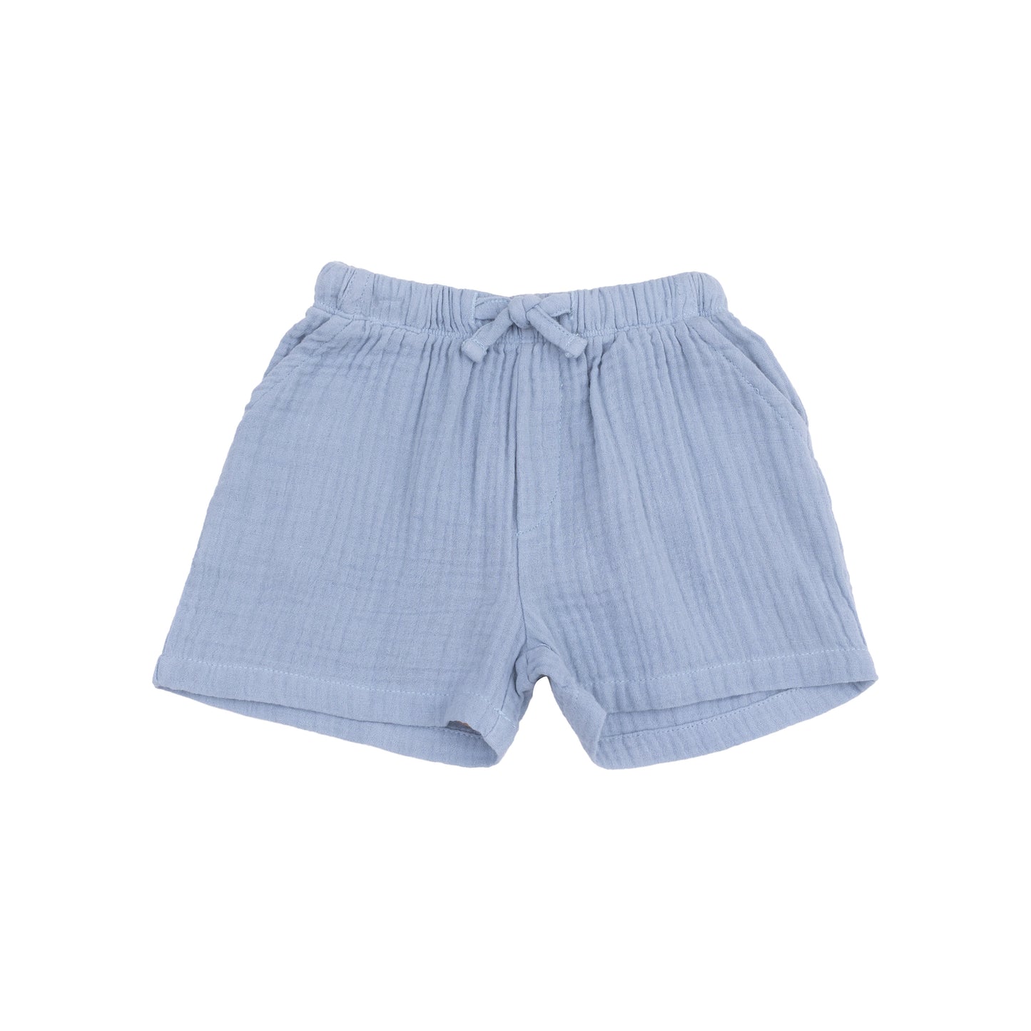 Golf Blue Stripe Applique Polo Shirt & Bamboo Short