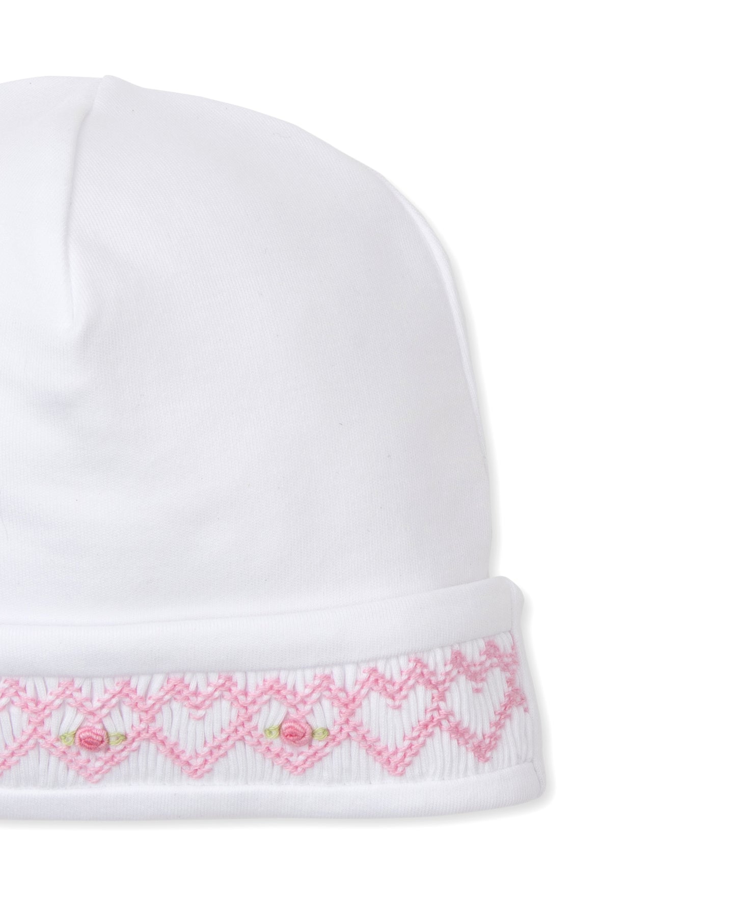 Hat w/Hand Smk, CLB Fall Bishop, White/Pink