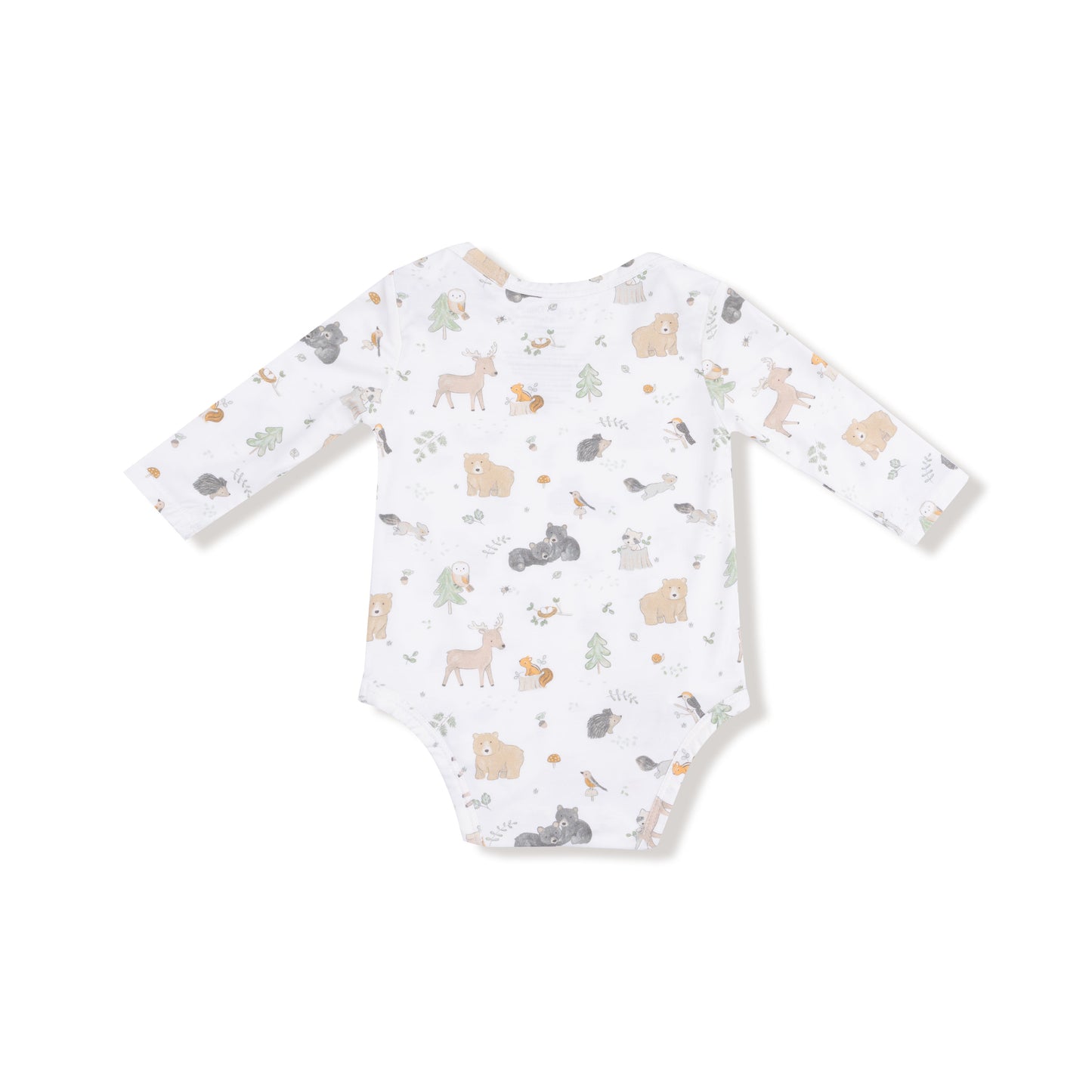 Lap Shoulder Bodysuit, Woodland Babies