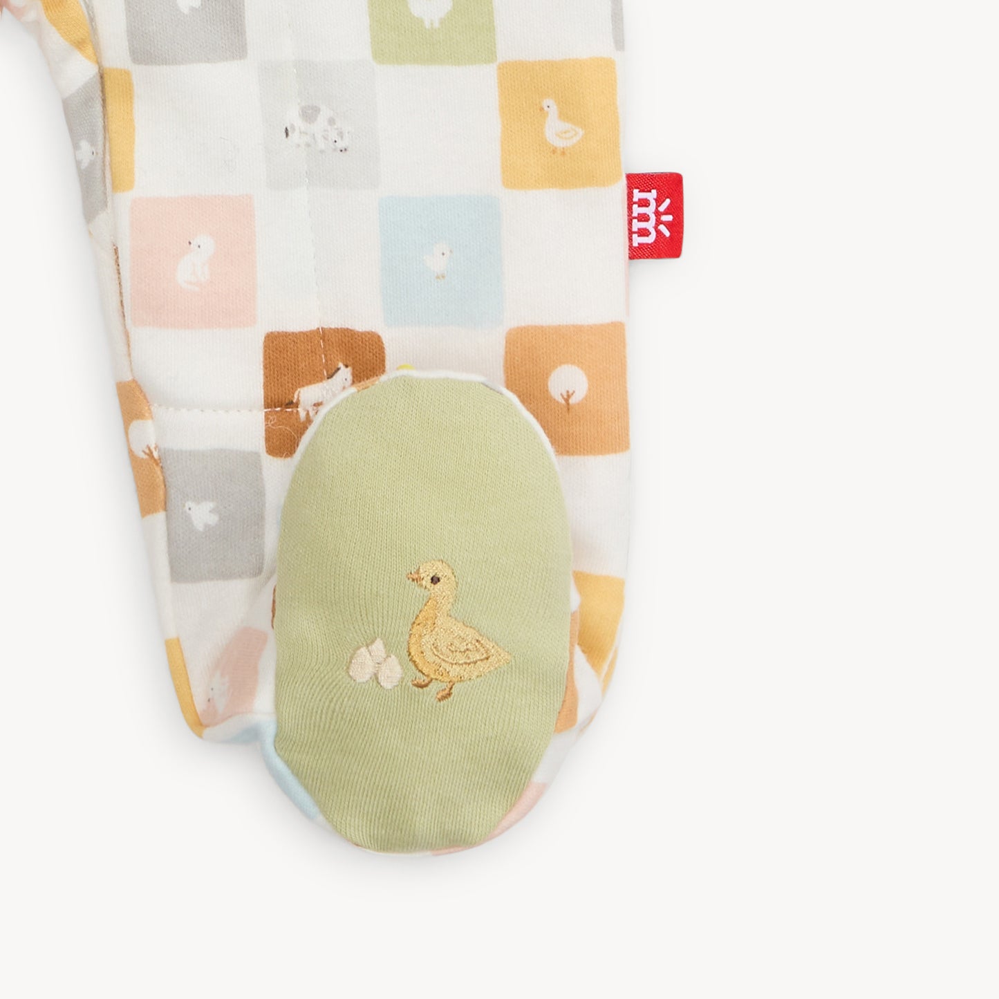 Org. Cotton Footie, Checkmate