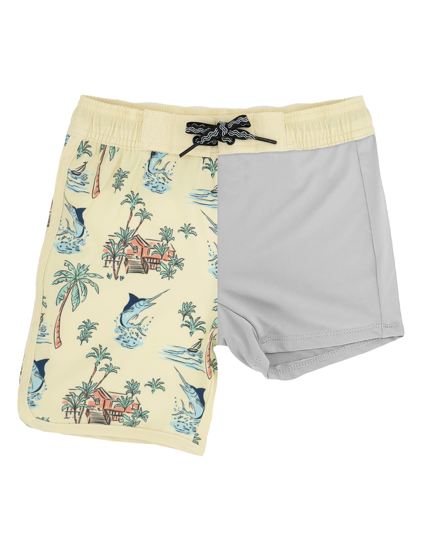 Scallop Boardshort, Sun Glow