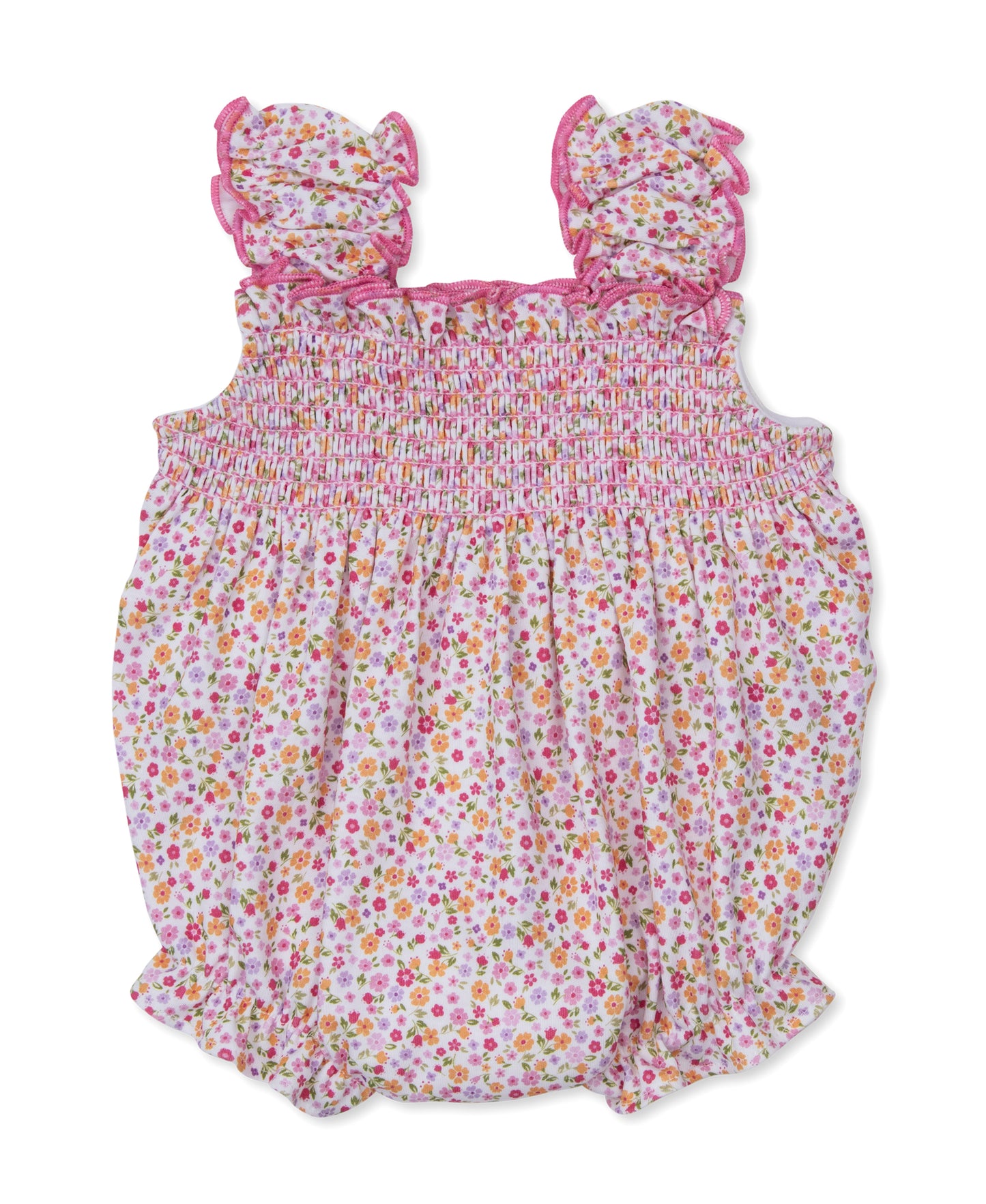 Smocked Bubble, Blossoming Bows