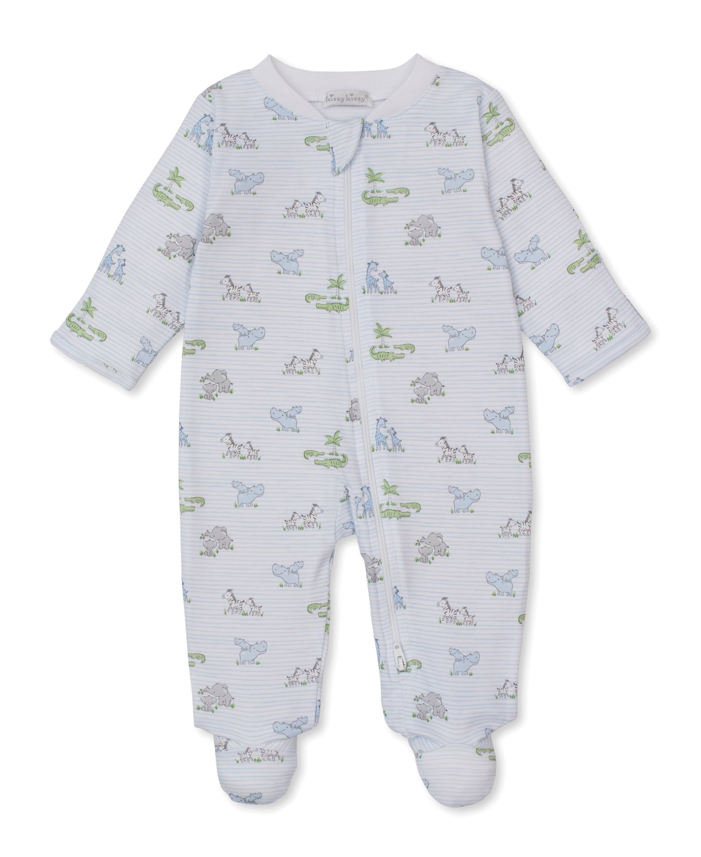 Footie w/Zip, Safari Party