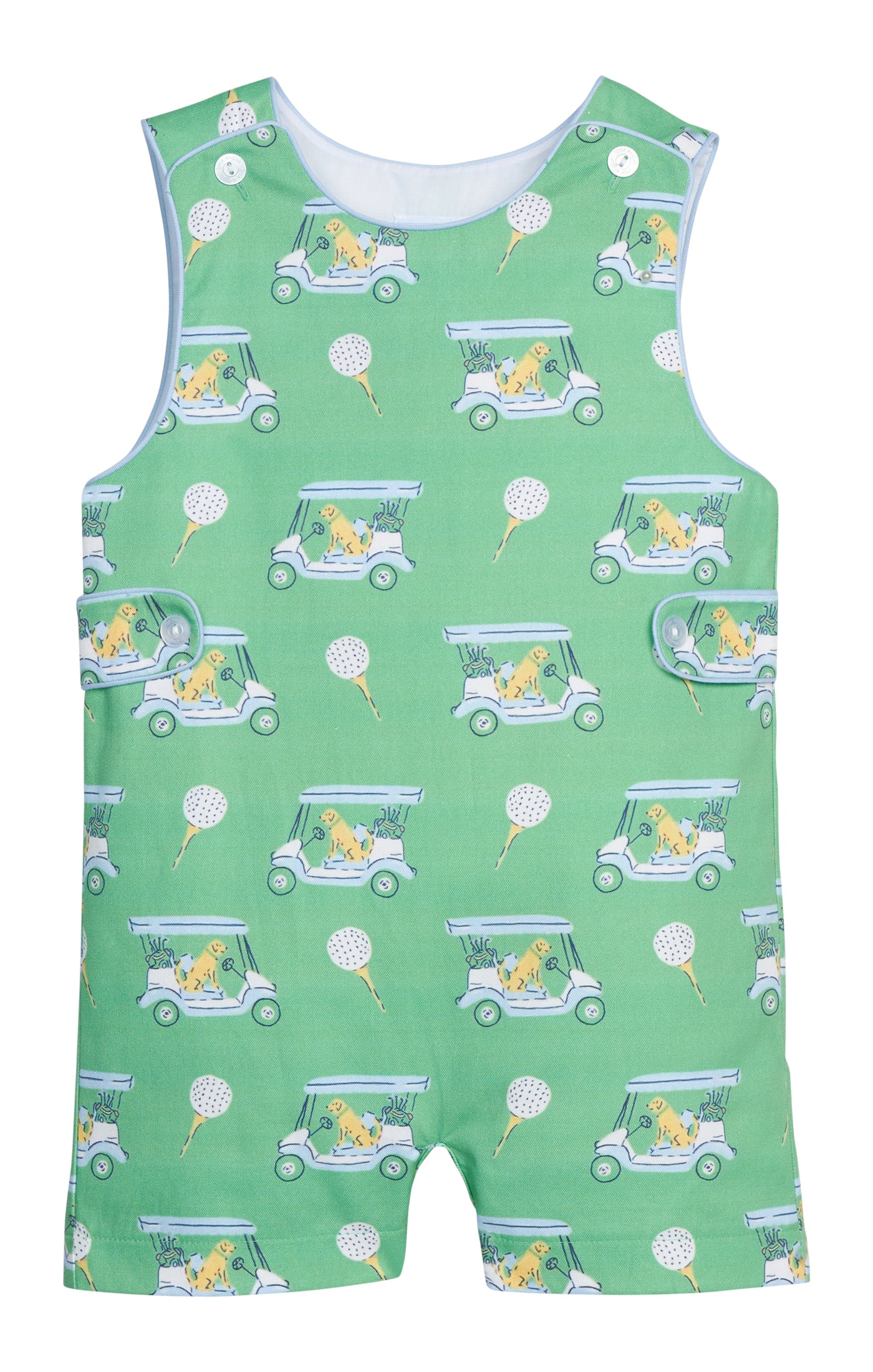 Button Tab Jon Jon, Blue Paws on Par