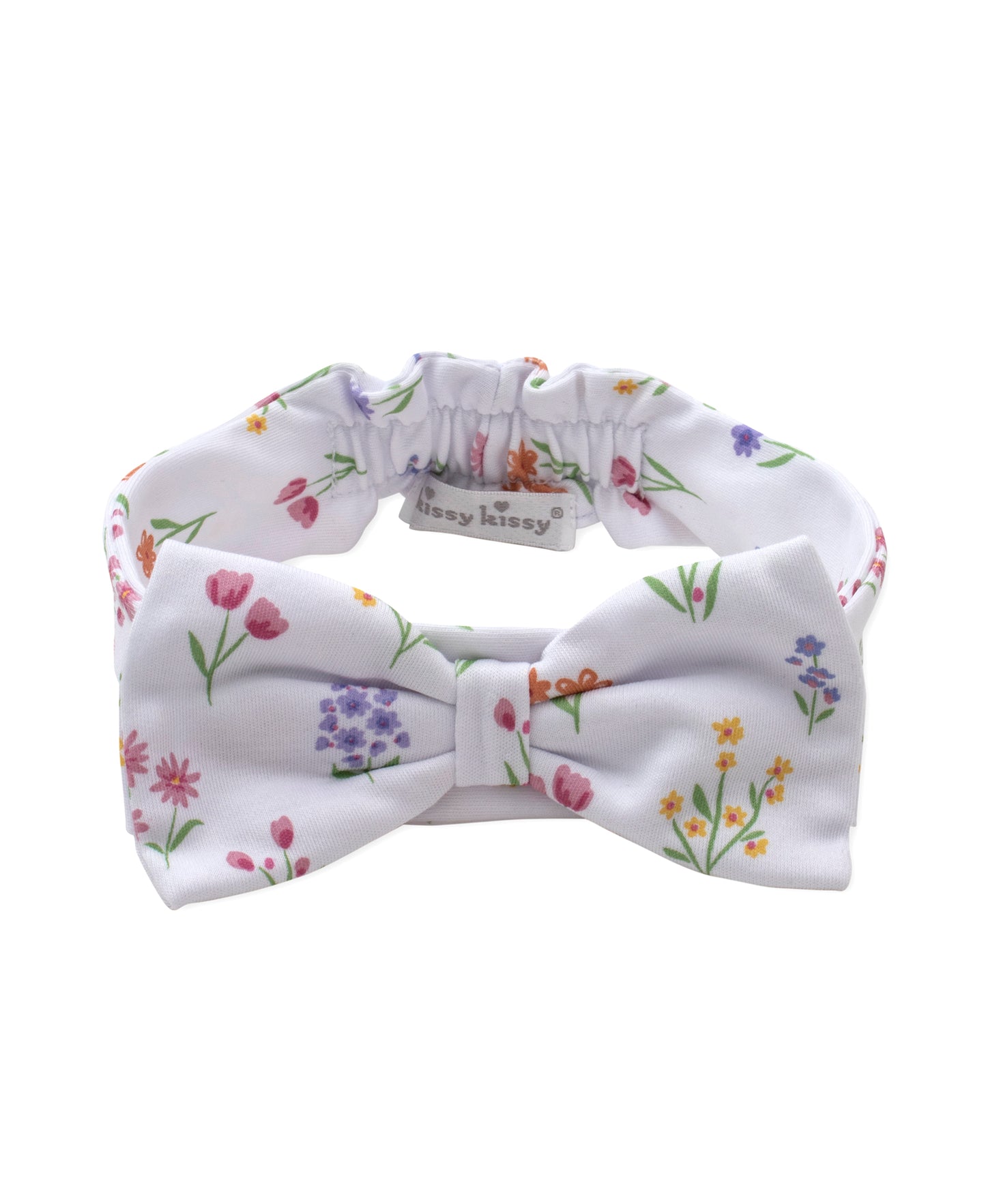 Headband, Summer Wildflowers, White