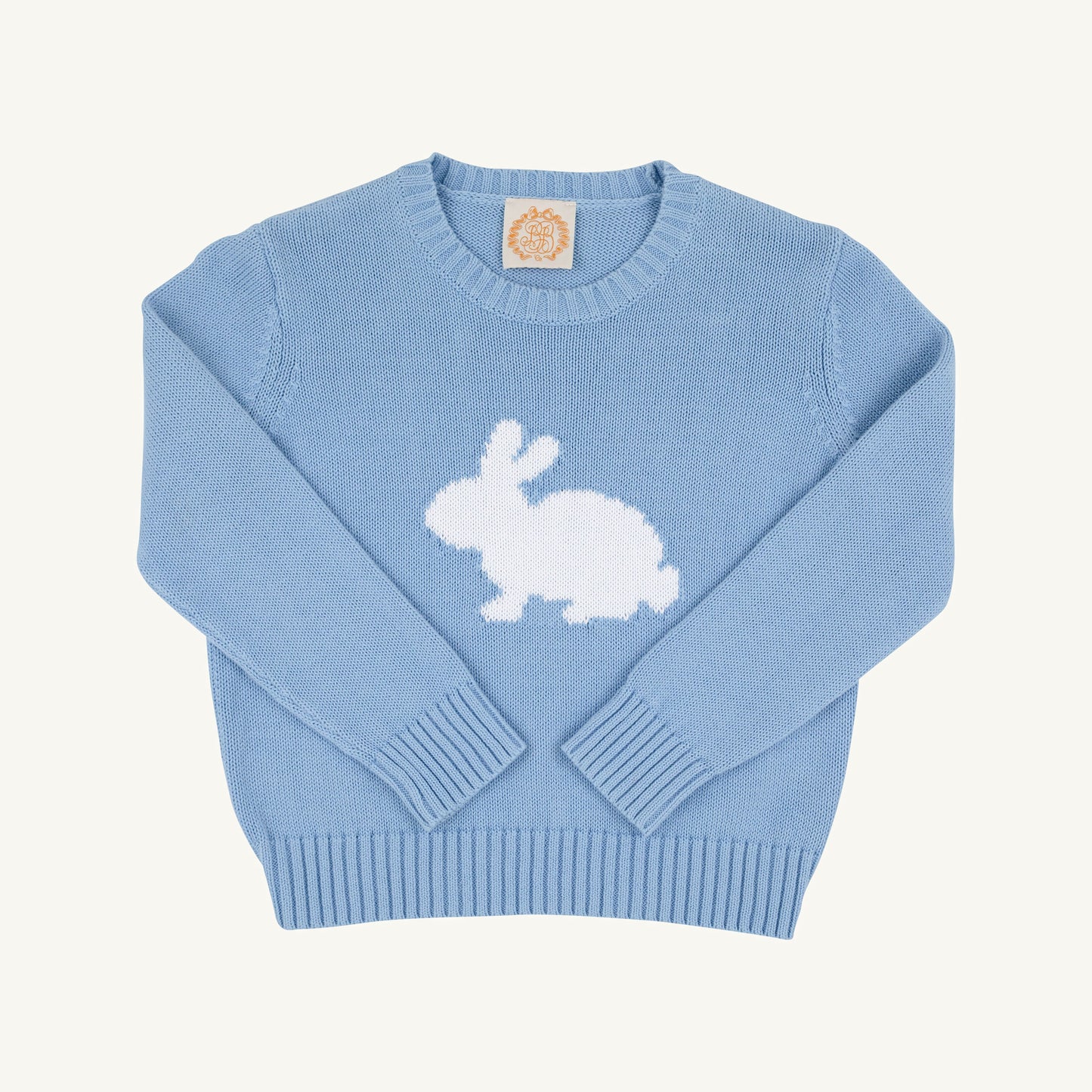 Seaton Intarsia Sweater, Sarasota Sky w/Bunny
