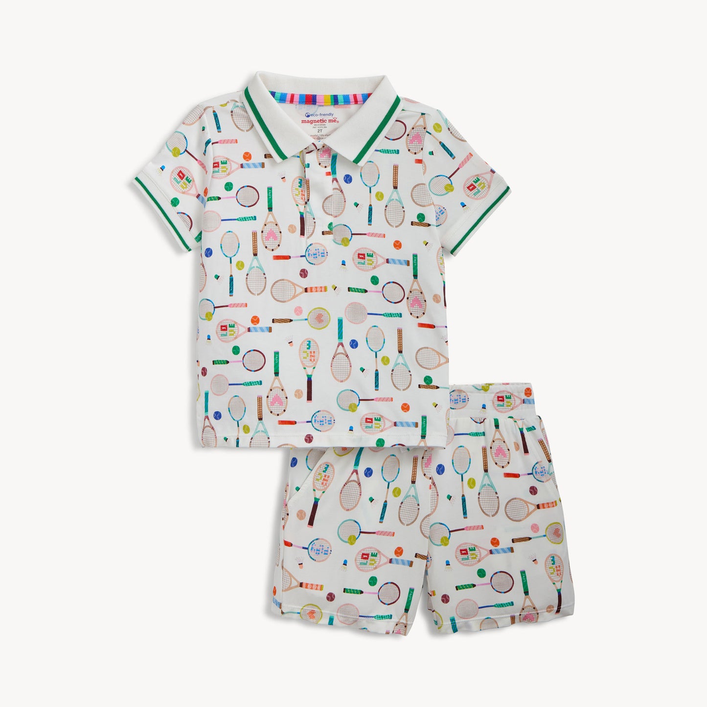 S/S Polo Short Set, Love All