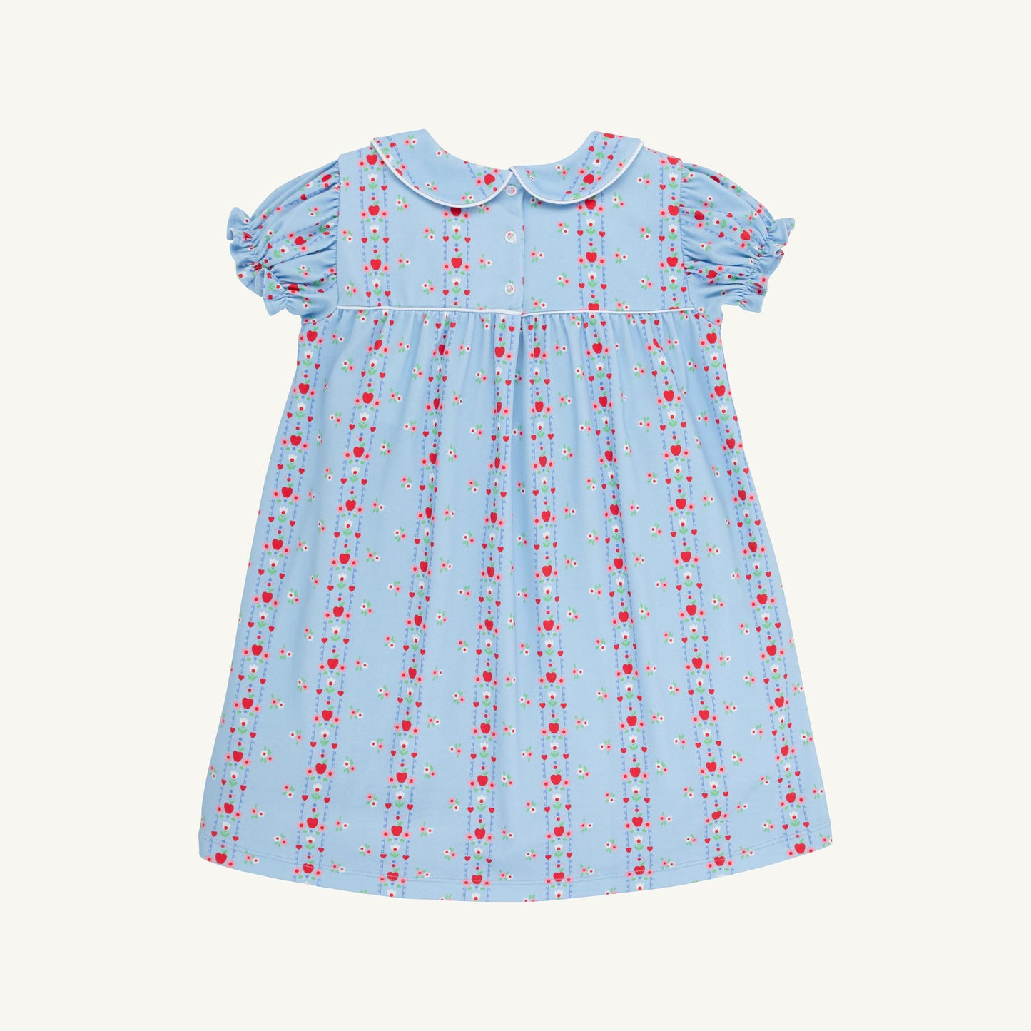 Holly Day Dress, First Day Flowers
