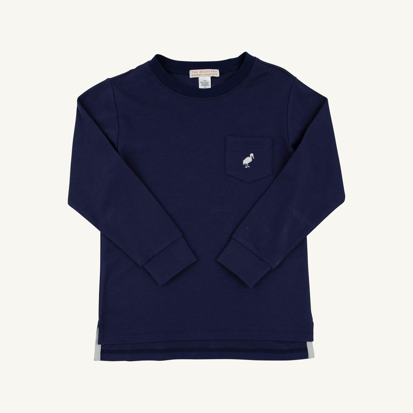L/S Carter Crewneck, Nantucket Navy