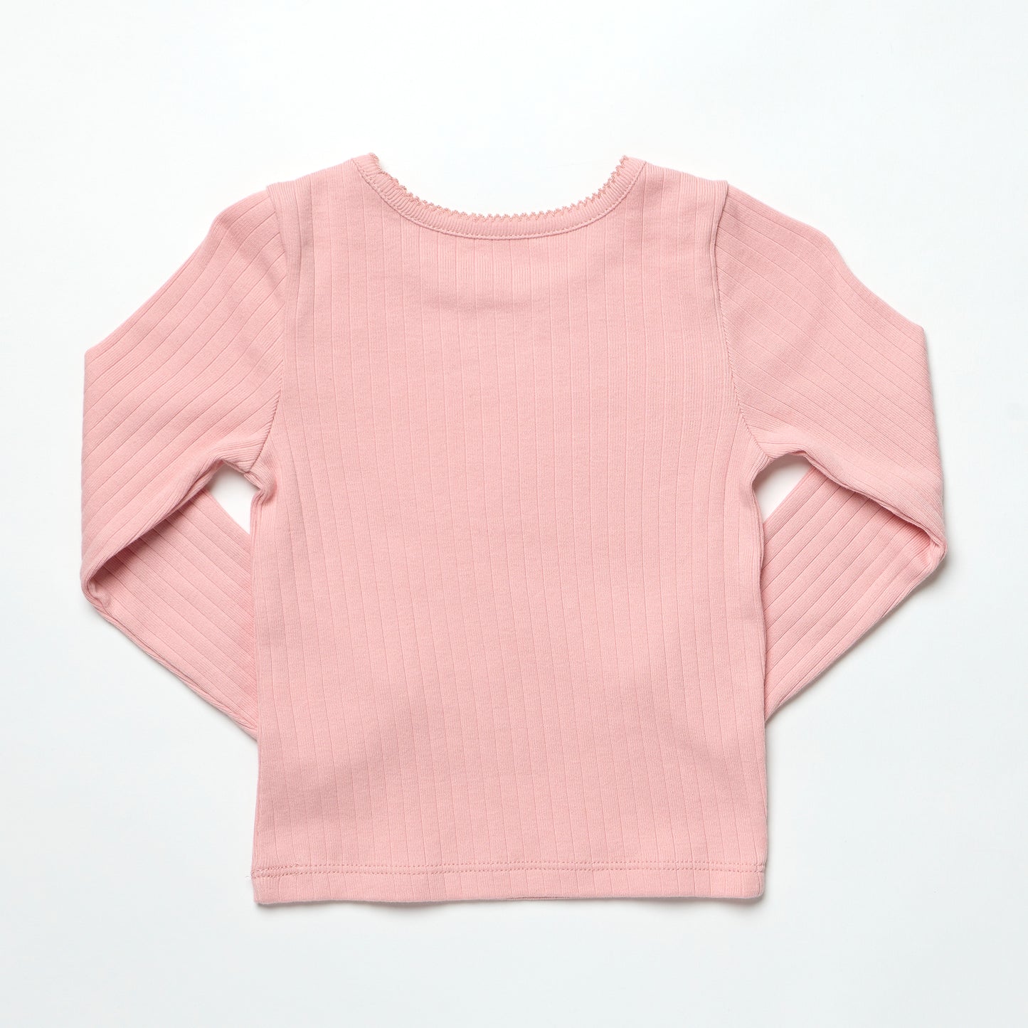 Seesaw L/S Rib T-Shirt, Pink