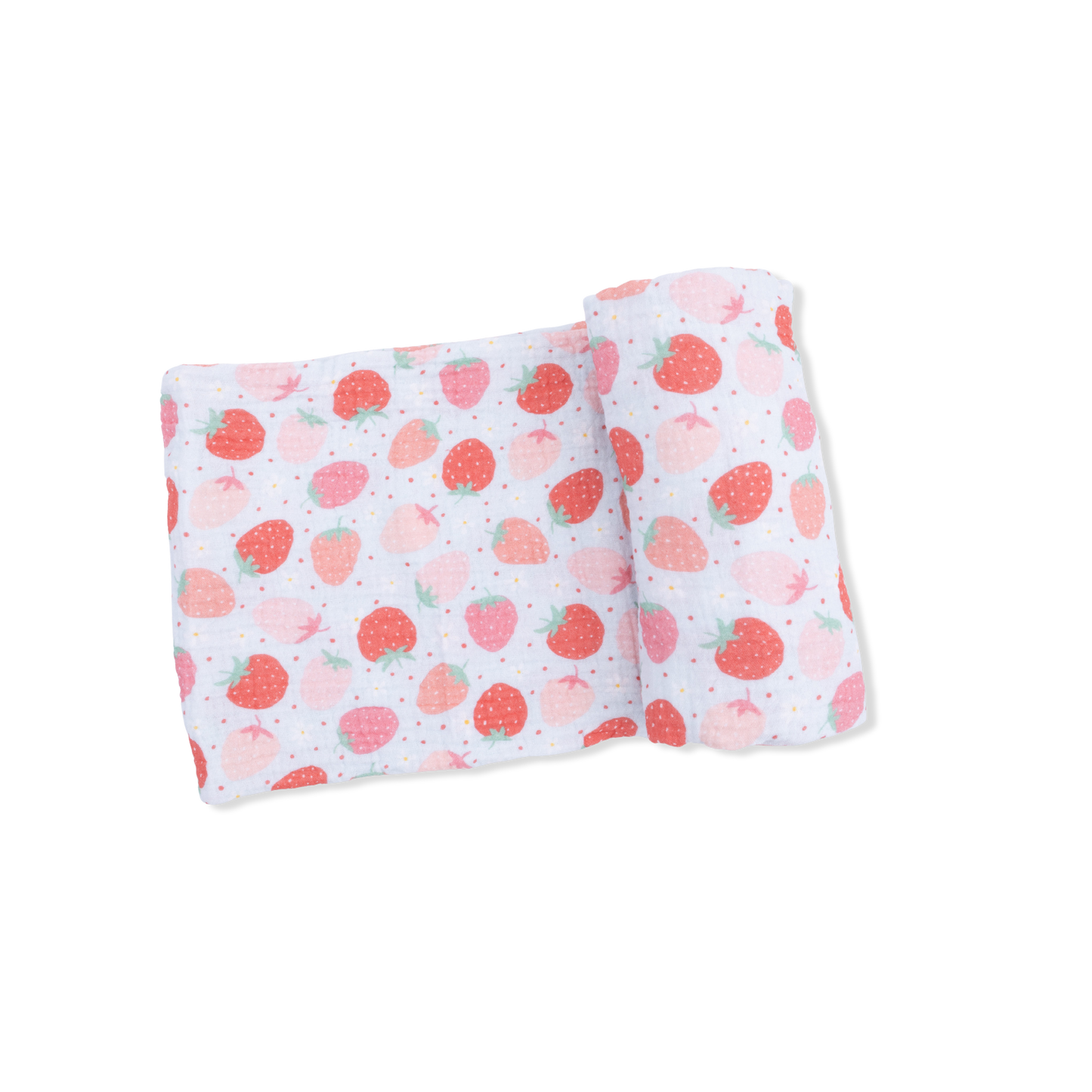 Swaddle Blanket, Strawberry Bliss
