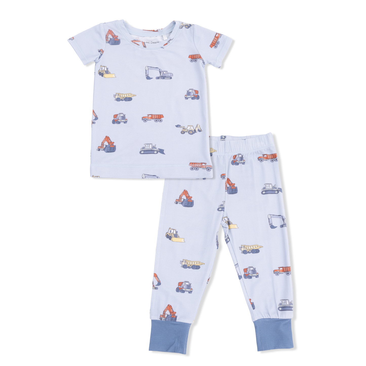 S/S Loungewear Set, Construction Vehicles