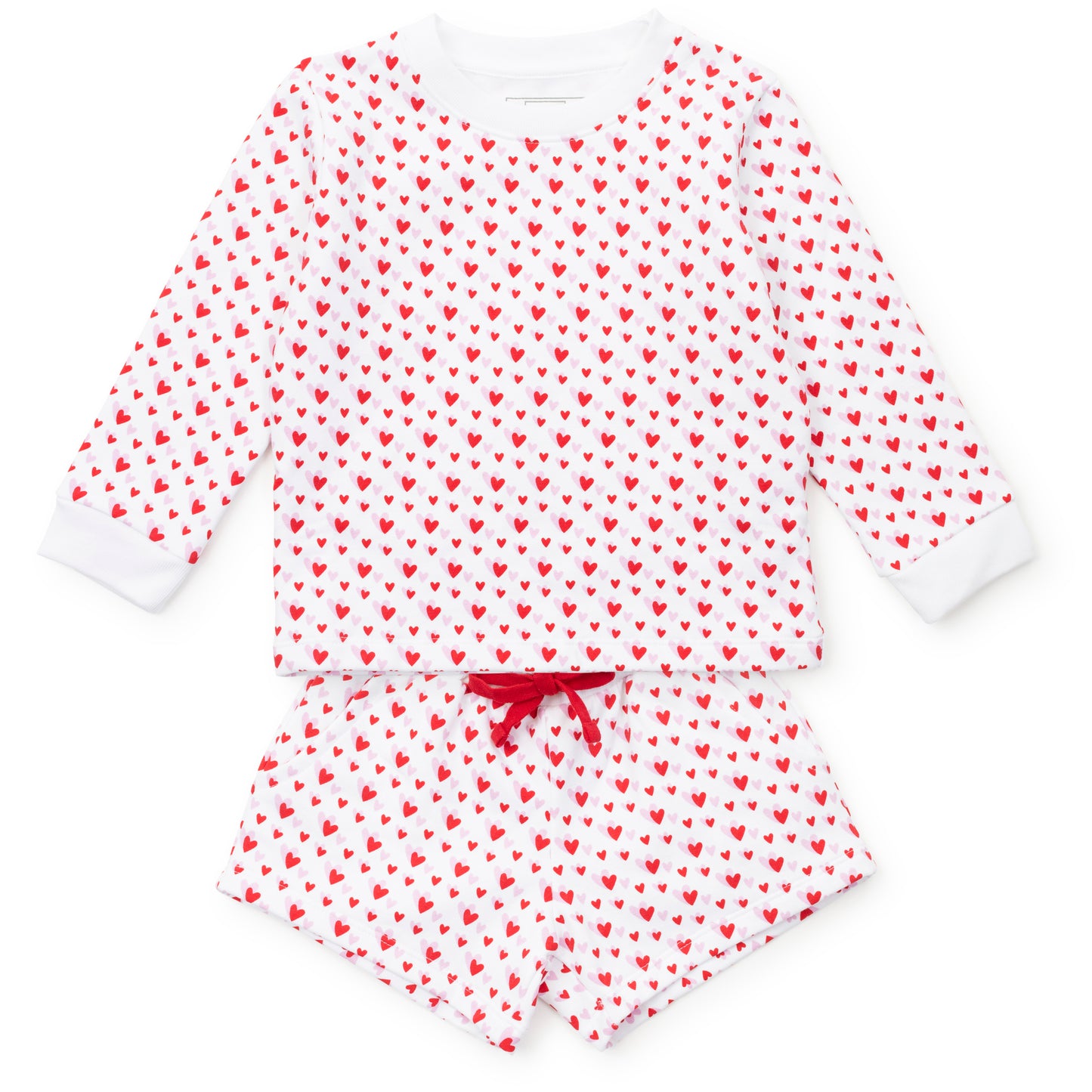 Stella Sweatshirt Short Set, Hearts