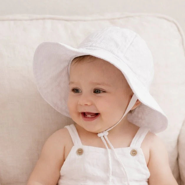White Sunhat