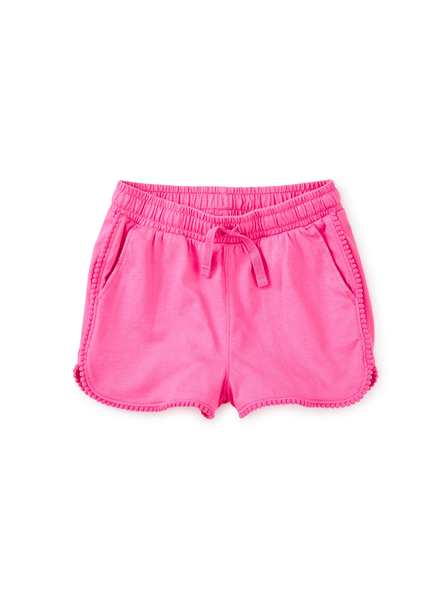 Pom-Pom Gym Shorts, Carousel Pink