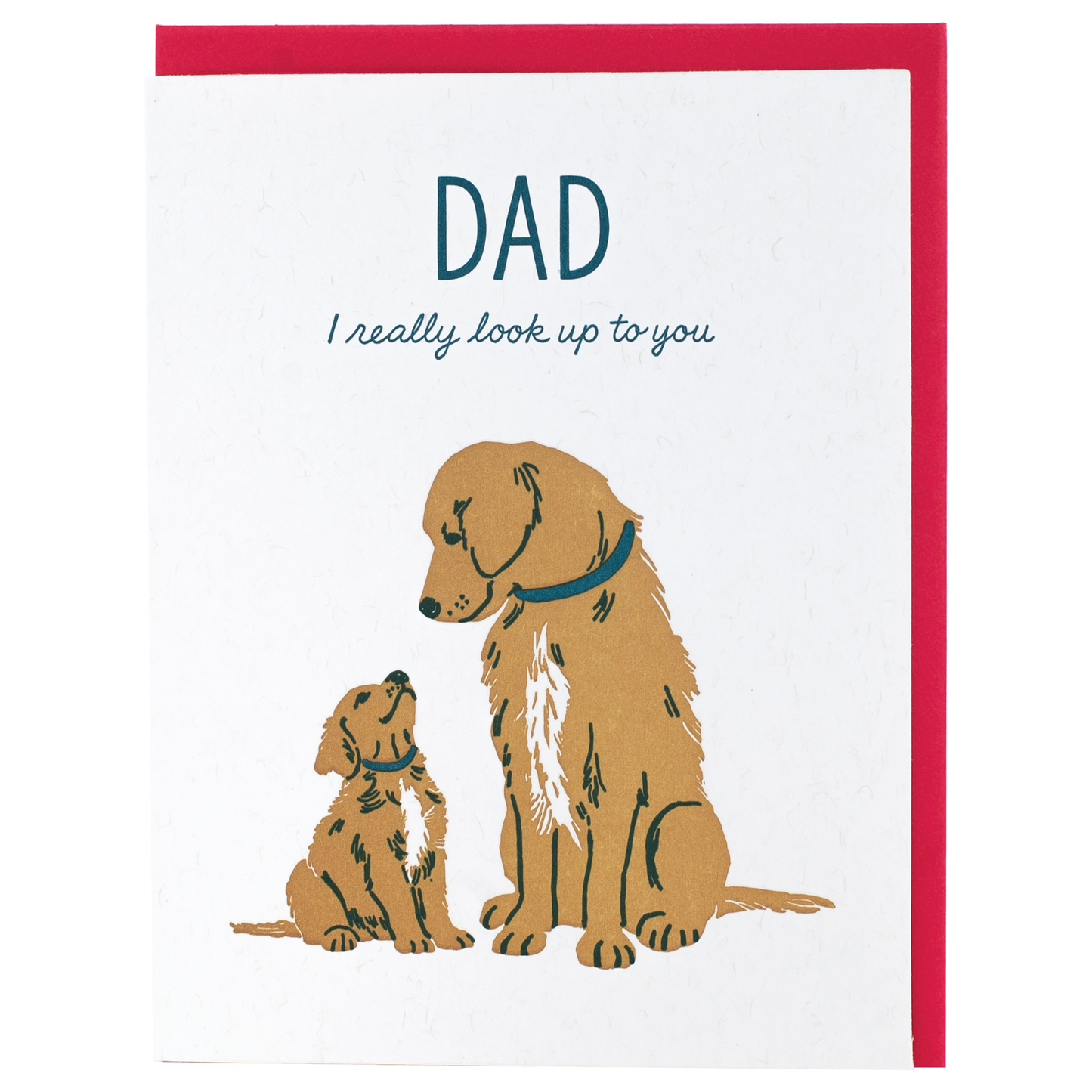 Golden Retrievers Father's Day Card