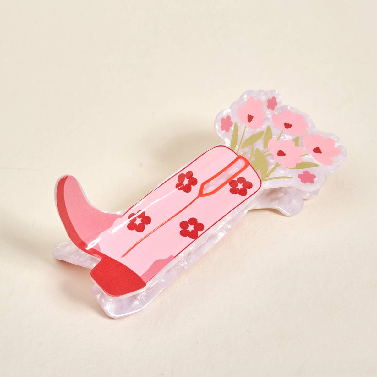 Shape Up Claw Clip–Cowgirl Boot