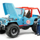 Jeep Cross Country w/Driver, Blue