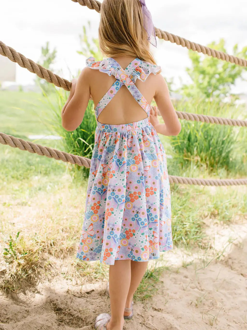 Rosita Dress in Butterfly Dream