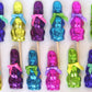Easter: Vintage Bunny: Dark / Pastels / On