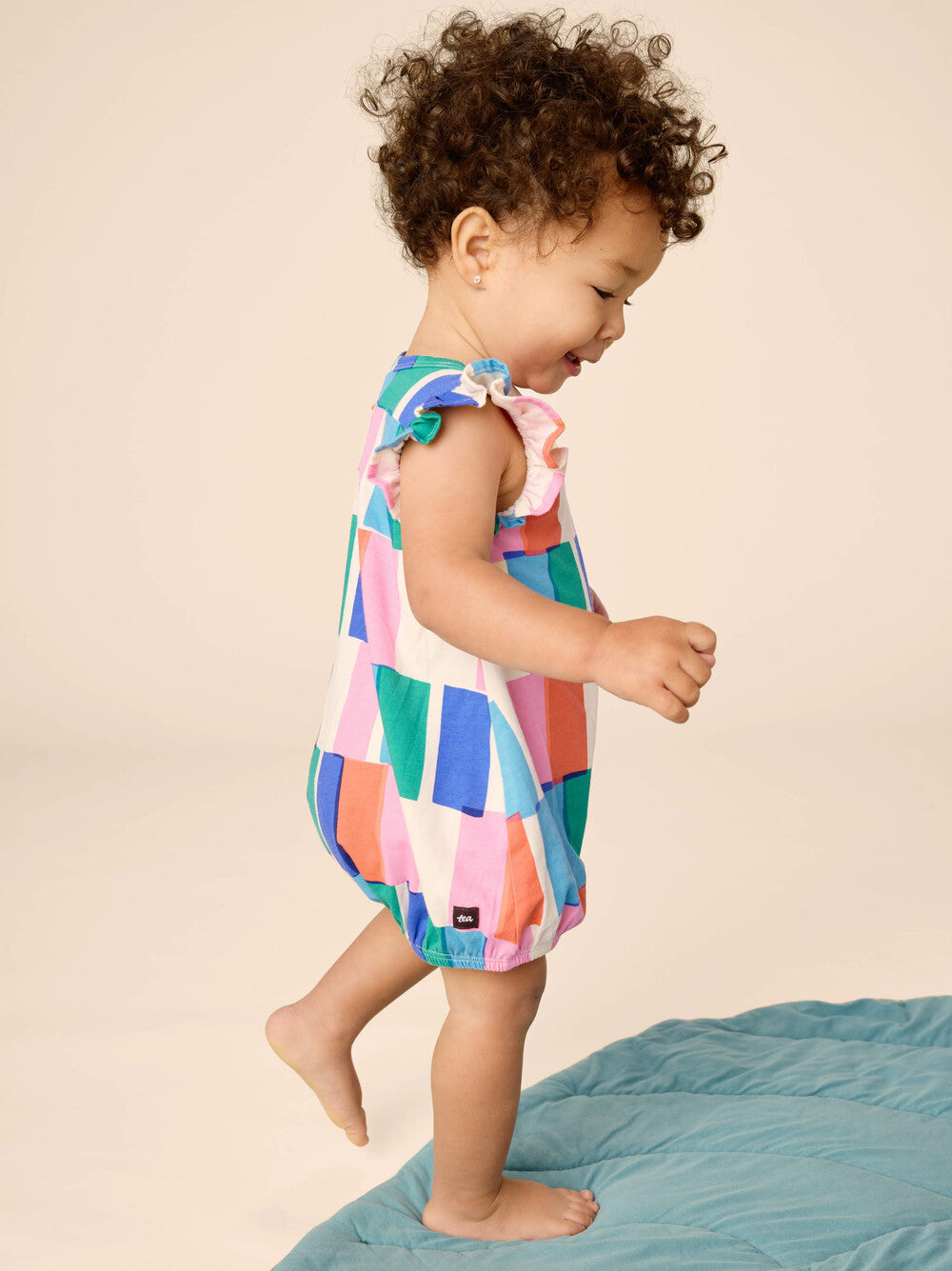 Flutter Baby Romper, Copacabana