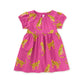 Puff Sleeve Empire Dress, Sweet Jaguars