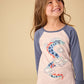 Dragon Graphic Raglan Tee