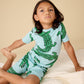 In Your Dreams Pajama Set, Zig Zag Crocodile