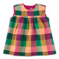 Empire Dress Set, Barcelona Plaid