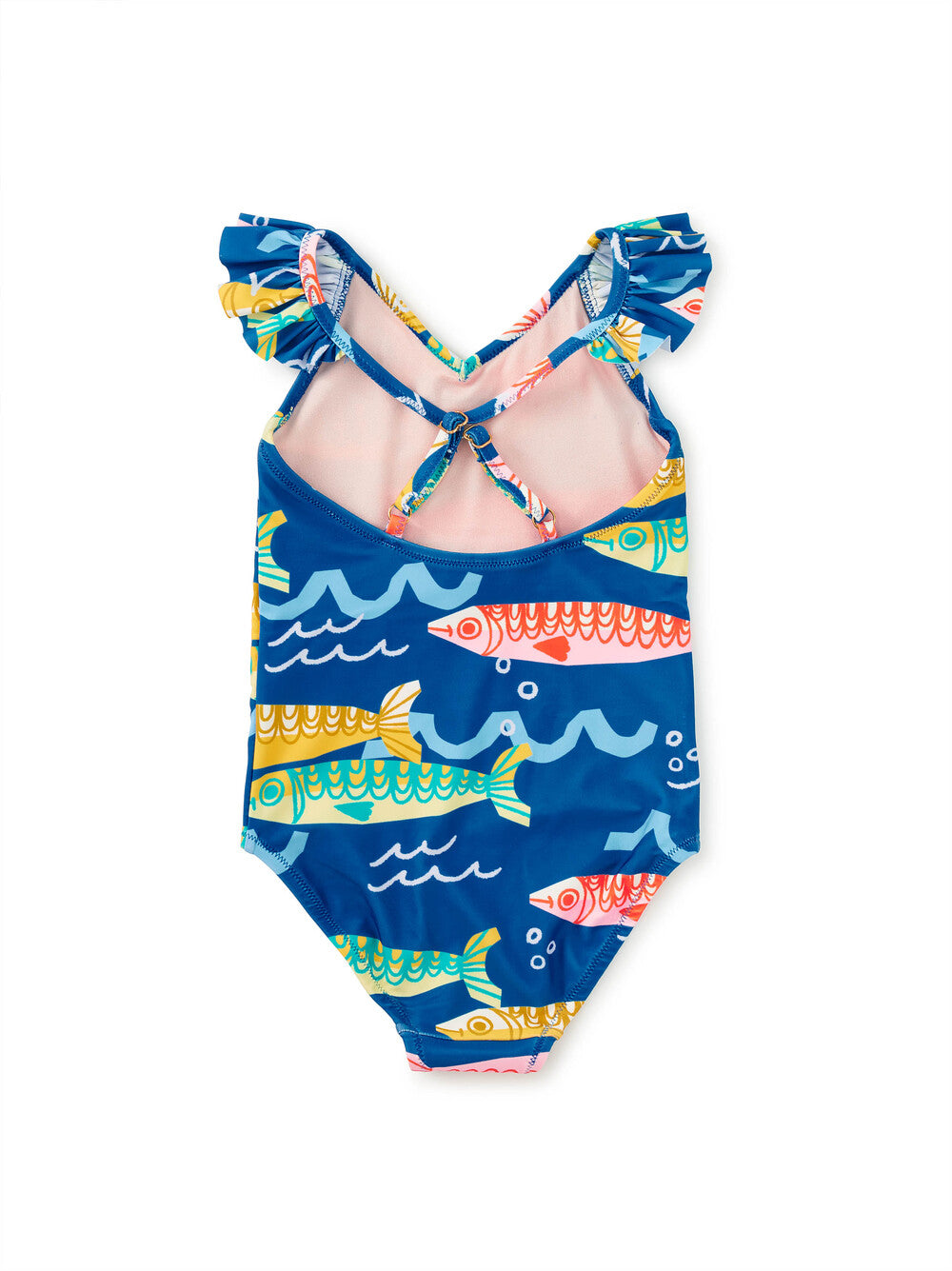 Ruffle One Piece Swimsuit, Sardinas Del Mar