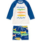 Rash Guard Swim Set, Chalk