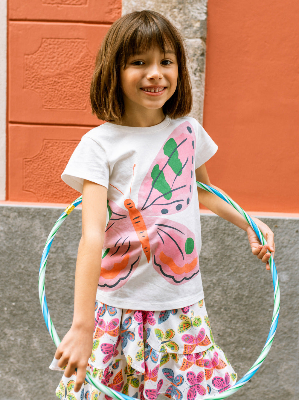 S/S Graphic Tee, Mariposa Del Alba