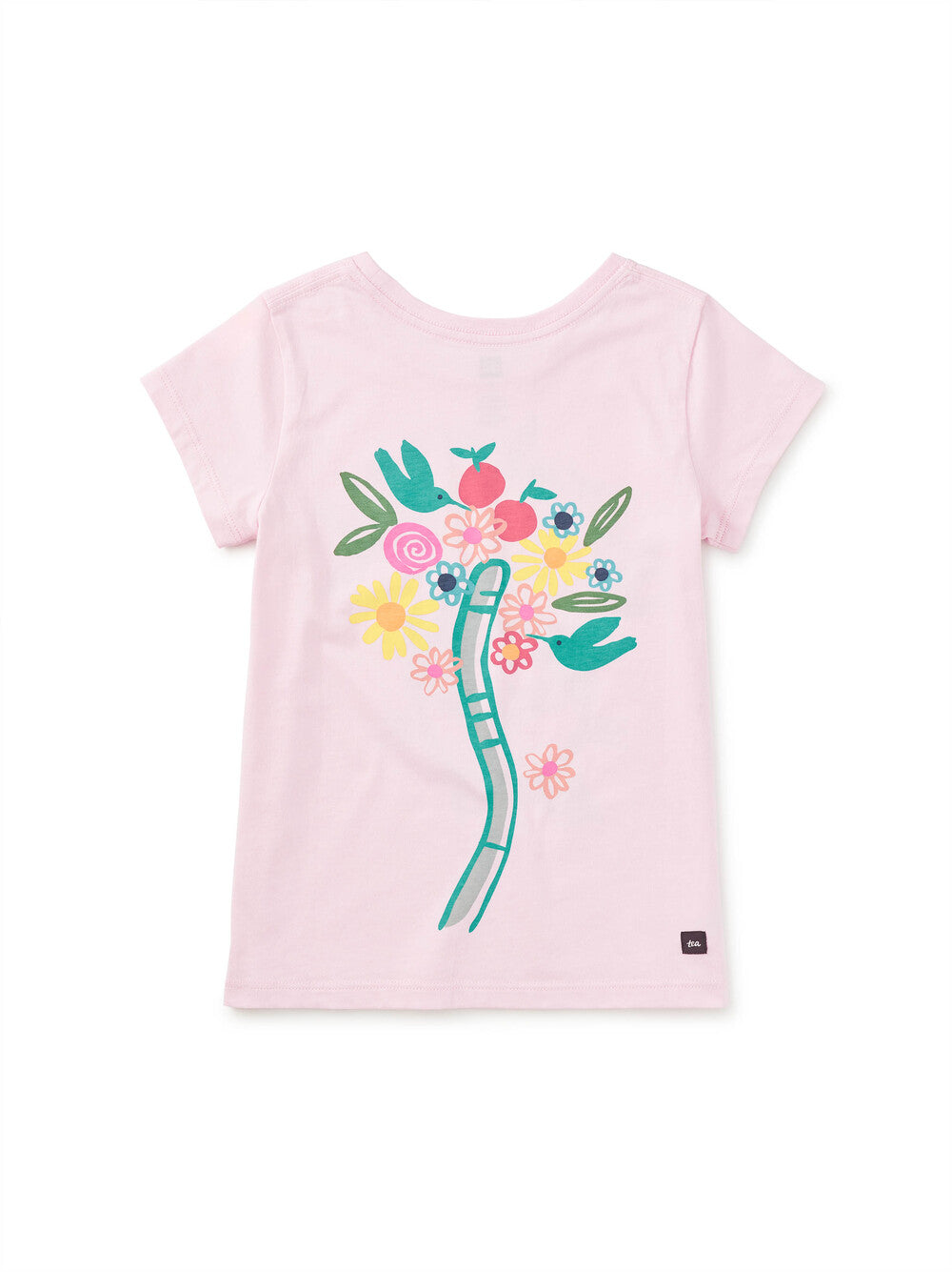 S/S Graphic Tee, Flora & Feline