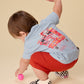 Double-Sided S/S Graphic Tee, Fire Truck