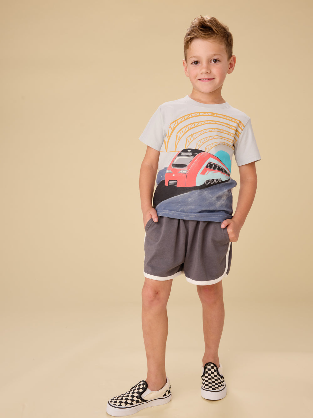 S/S Graphic Tee, Midnight to Madrid
