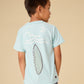 Double-Sided S/S Graphic Tee, Picasso Wolf