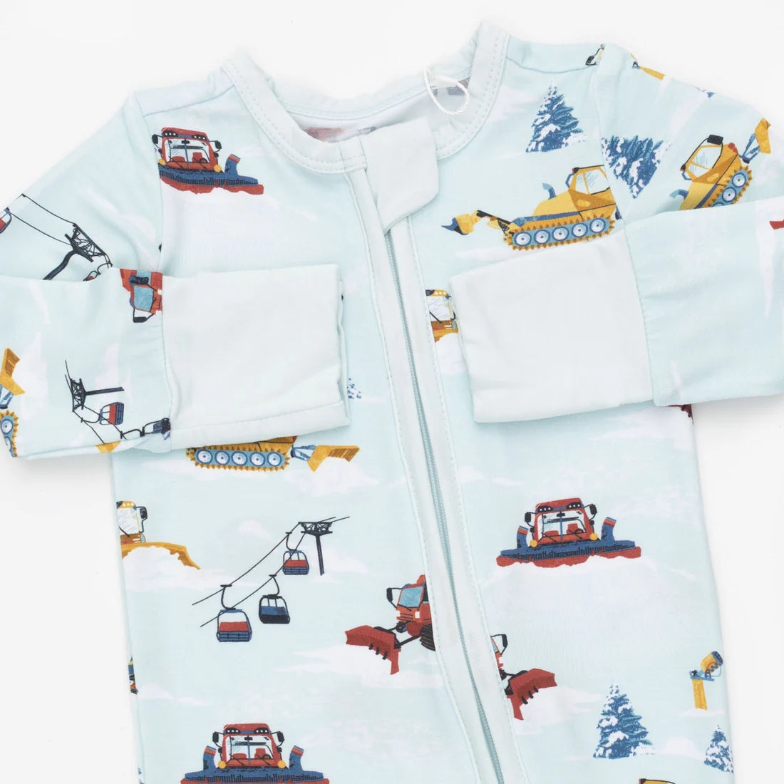 Conv. Romper, Snow Cats