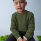 Crew Neck Sweater, Olive, 311