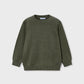 Crew Neck Sweater, Olive, 311