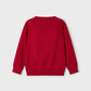 Cotton Crewneck Sweater, Red, 323