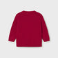 Crew Neck Sweater, Red, 351