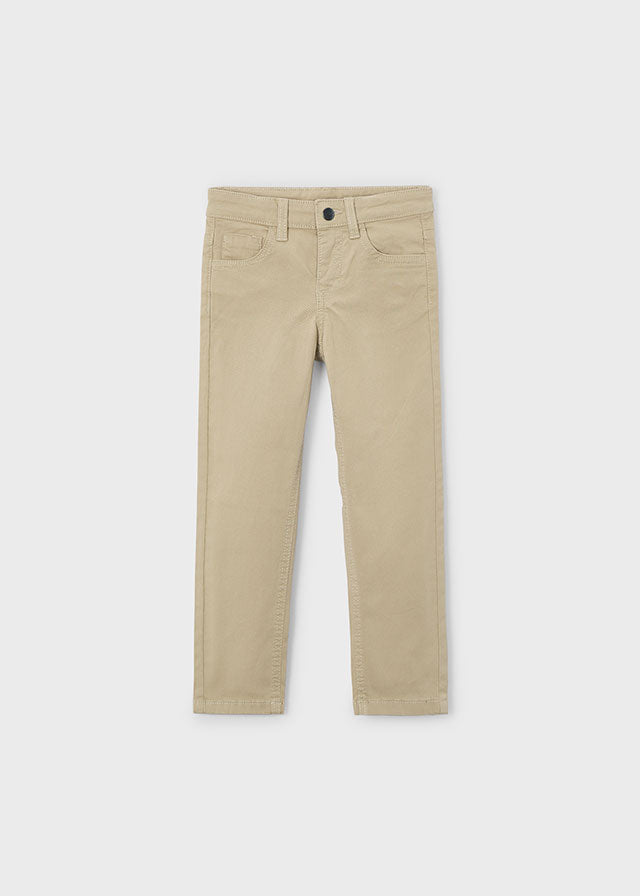 5-Pocket Slim Fit Pants, Cashew, 517