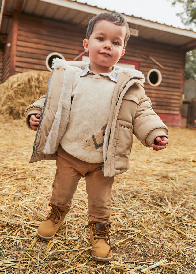 Regular Fit Pants, Wood, 542