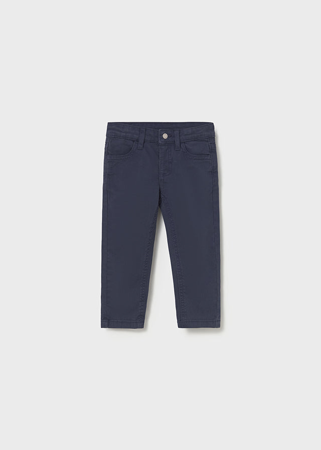 5-Pocket Slim Fit Pants, Blue, 563